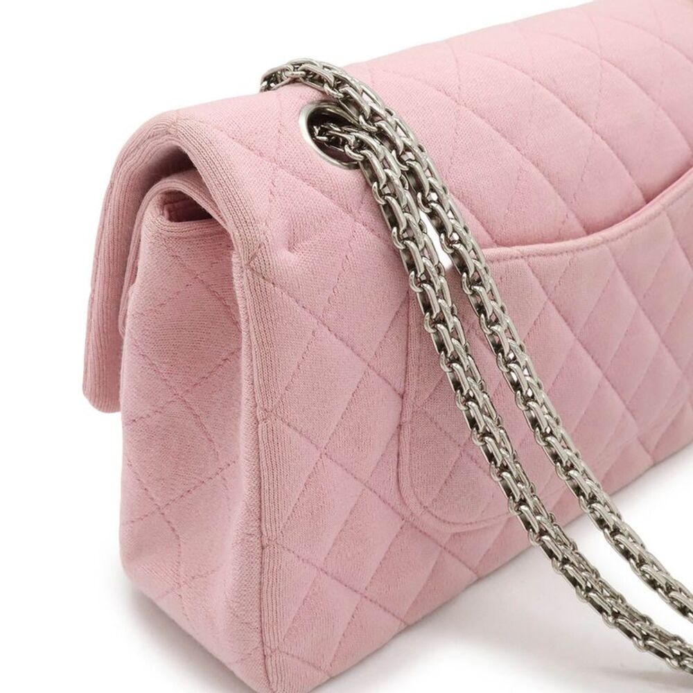 Chanel Matelasse 25 Cotton Jersey Shoulder Bag - Picture 4 of 9